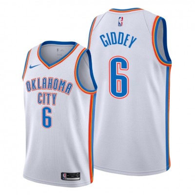 Oklahoma City Thunder #6 Josh Giddey Youth White Jersey